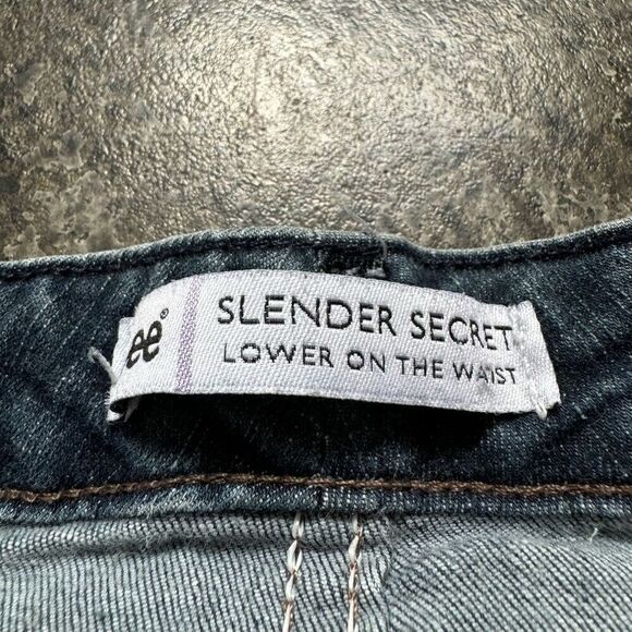 Lee Women's Jeans Slender Secret Lower On The Waist Size 12 Short Stretch - Picture 5 of 15